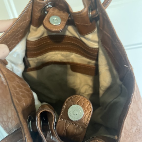 Vintage Michael Kors Bag Cognac Camel Tan Tassel - Picture 9 of 10